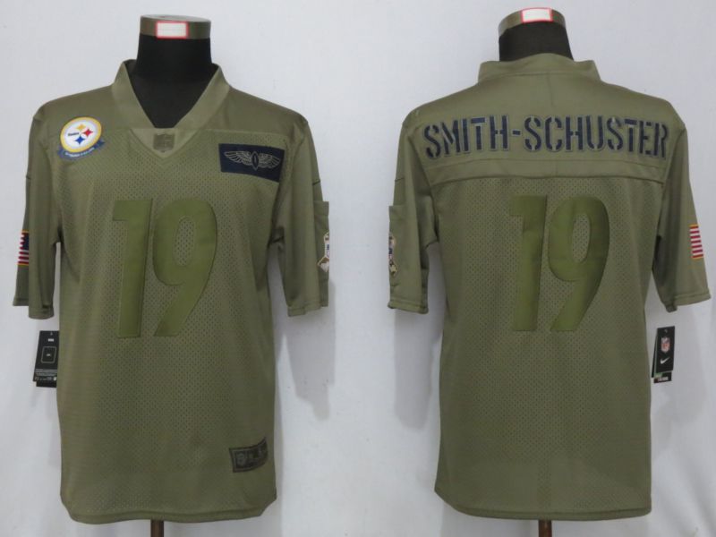Men Pittsburgh Steelers #19 Smith-schuster Nike Camo 2019 Salute to Service Limited NFL Jerseys->arizona cardinals->NFL Jersey